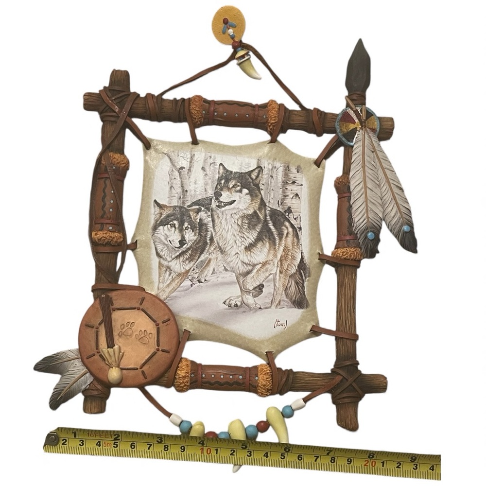 Bradford Exchange Wall Plaque limited-Edition Native American-Inspired Style New - Picture 9 of 11